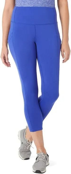 32 Degrees Womens 7/8 High Waist Yoga Pants with Pockets | Workout Athletic Leggings