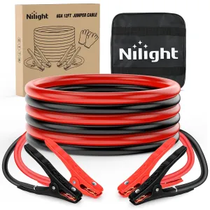 6 Gauge 12 FT Heavy Duty Jumper Cable
