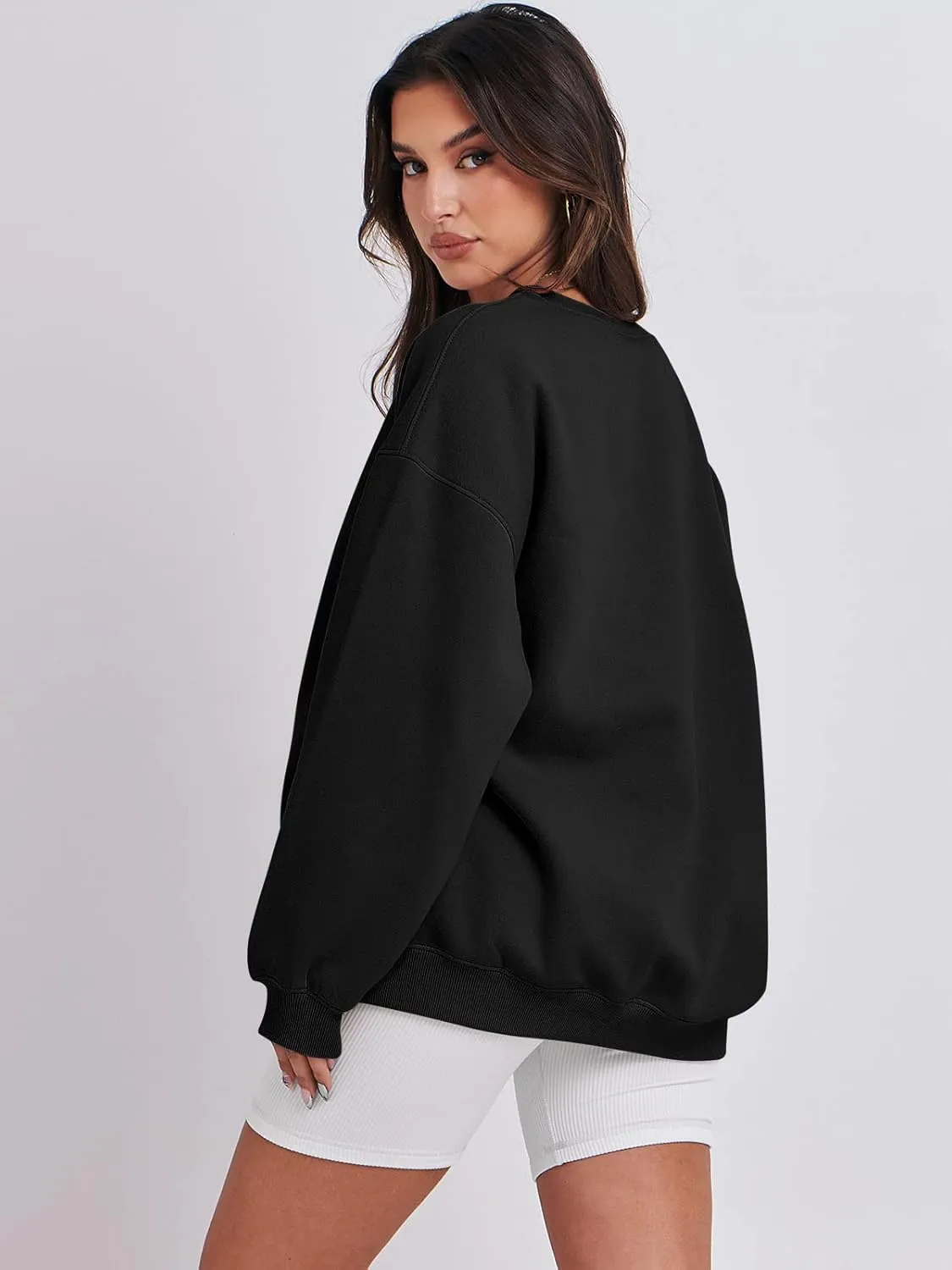 ANRABESS Oversized Sweatshirt for Women Crewneck Y2K Hoodies Fleece Casual Comfy Pullover Top Fall Outfits Clothes 2025