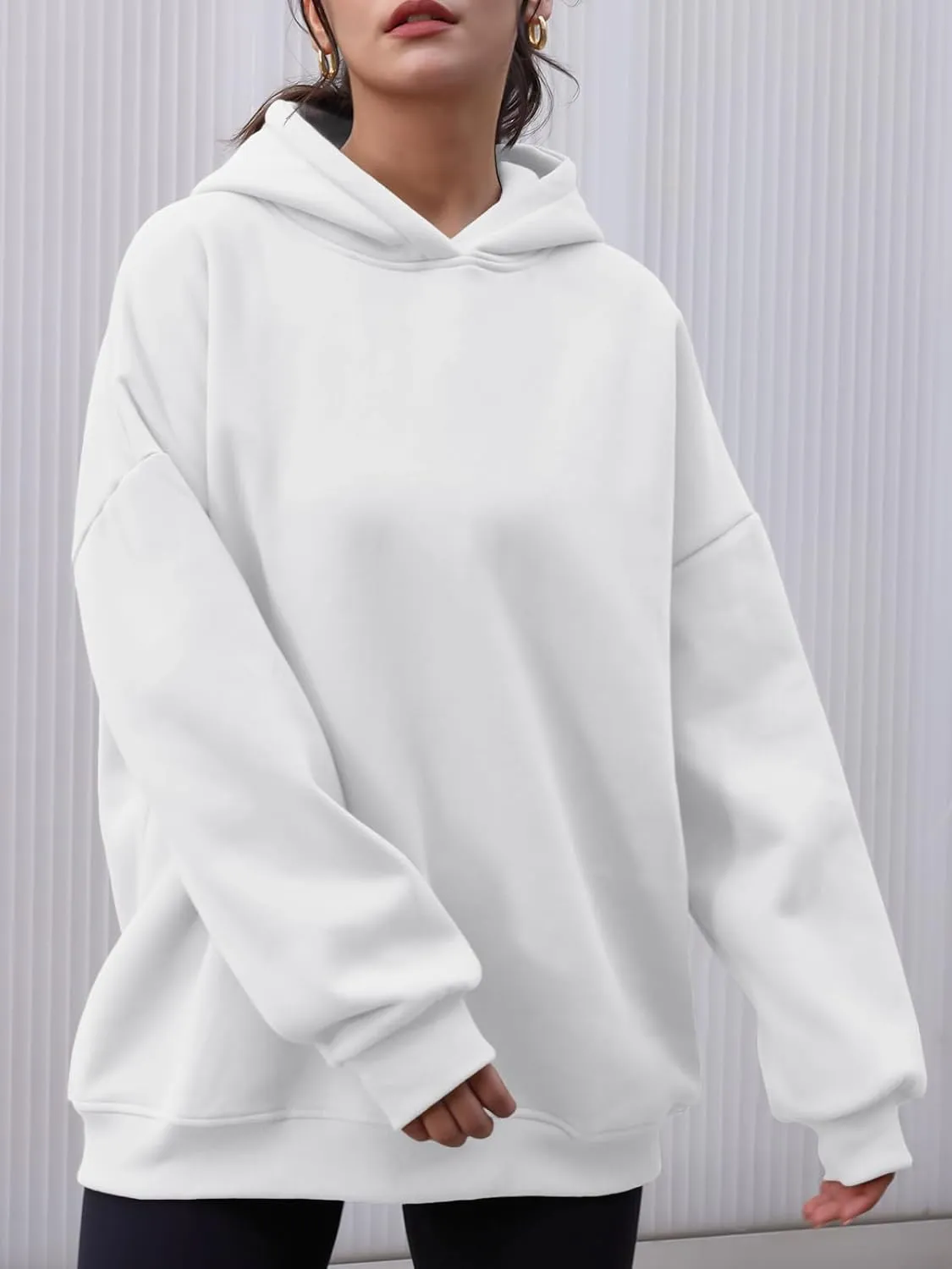AUTOMET Womens Oversized Hoodies Fleece Sweatshirts Hooded Pullover 2025 Fashion Fall Clothes Trendy Outfits Winter Sweater