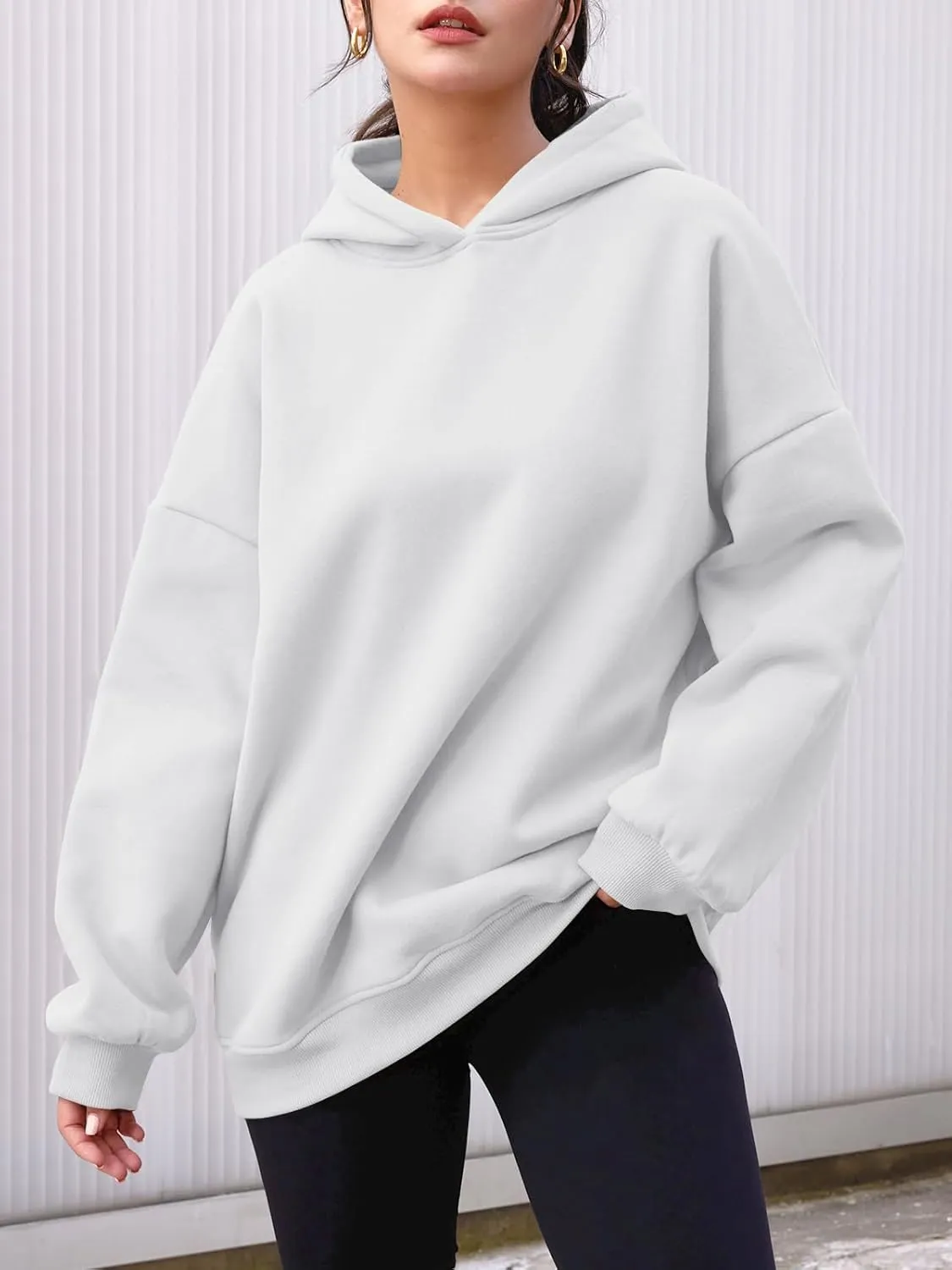 AUTOMET Womens Oversized Hoodies Fleece Sweatshirts Hooded Pullover 2025 Fashion Fall Clothes Trendy Outfits Winter Sweater