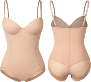 Camisole Tops for Women Women Shapewear Corset Tummy Control Camisoles Built in Bra Tank Top Slimming Shaper (Color : As Show, Size : L.)