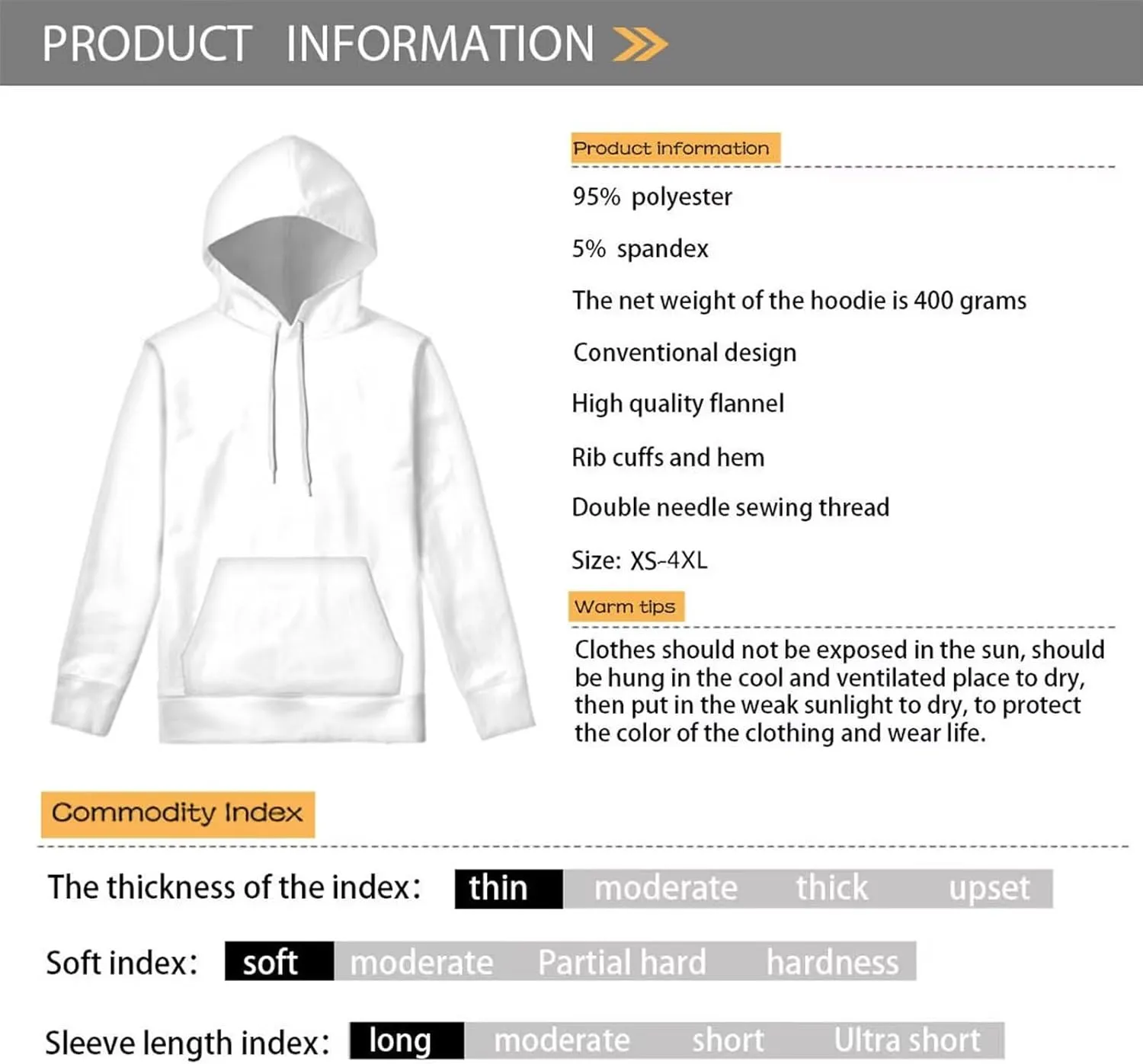 Coloranimal Hoody Drawstring Sweatshirts and Hoodies for Women Teenagers Size XS-6XL