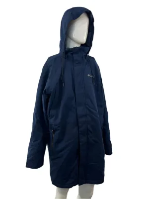 Columbia Navy Heavy Sailor Down Parka Jacket
