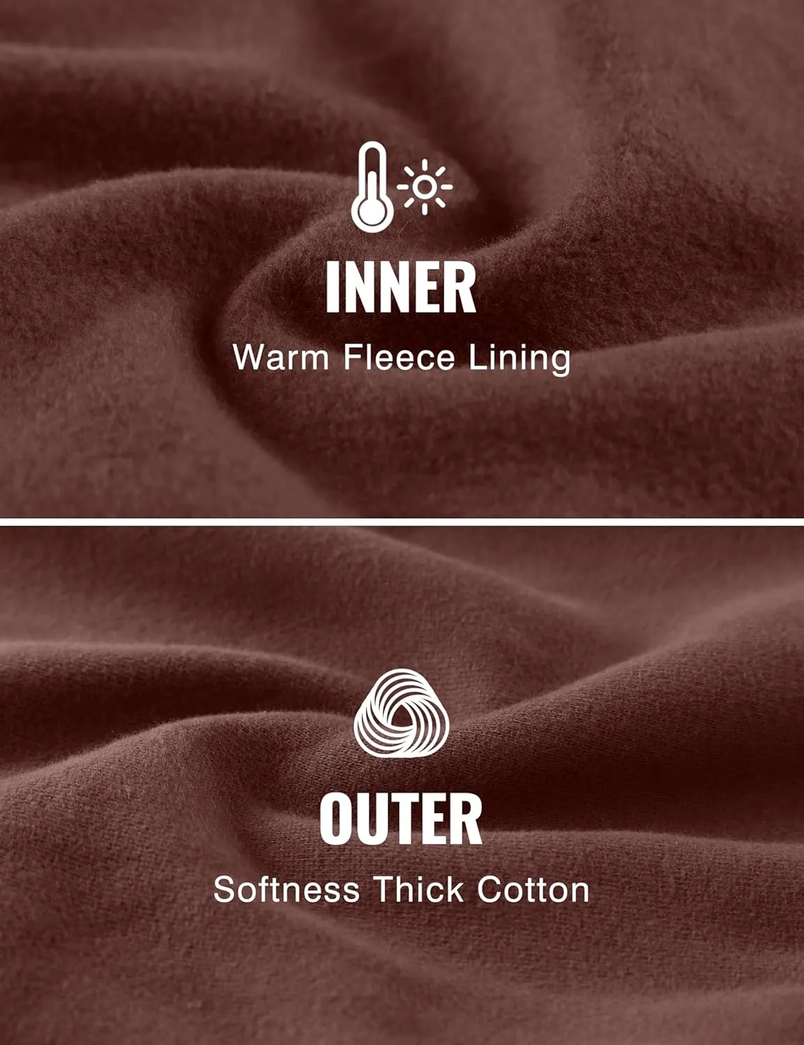 CRZ YOGA Cotton Fleece Lined Sweatpants Women High Waisted Warm Casual Lounge Jogger Pants with Pockets