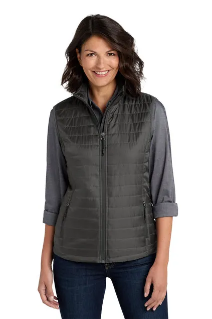EMBROIDERED - L851 - Port Authority® Ladies Packable Puffy Vest