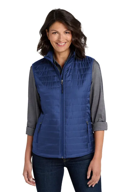 EMBROIDERED - L851 - Port Authority® Ladies Packable Puffy Vest