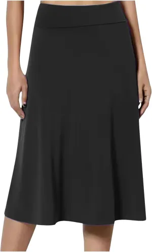 Fall Skirts for Women 2024 Dressy Casual Midi Pencil Skirts Work Office Winter High Waisted Wool Corduroy Skirt