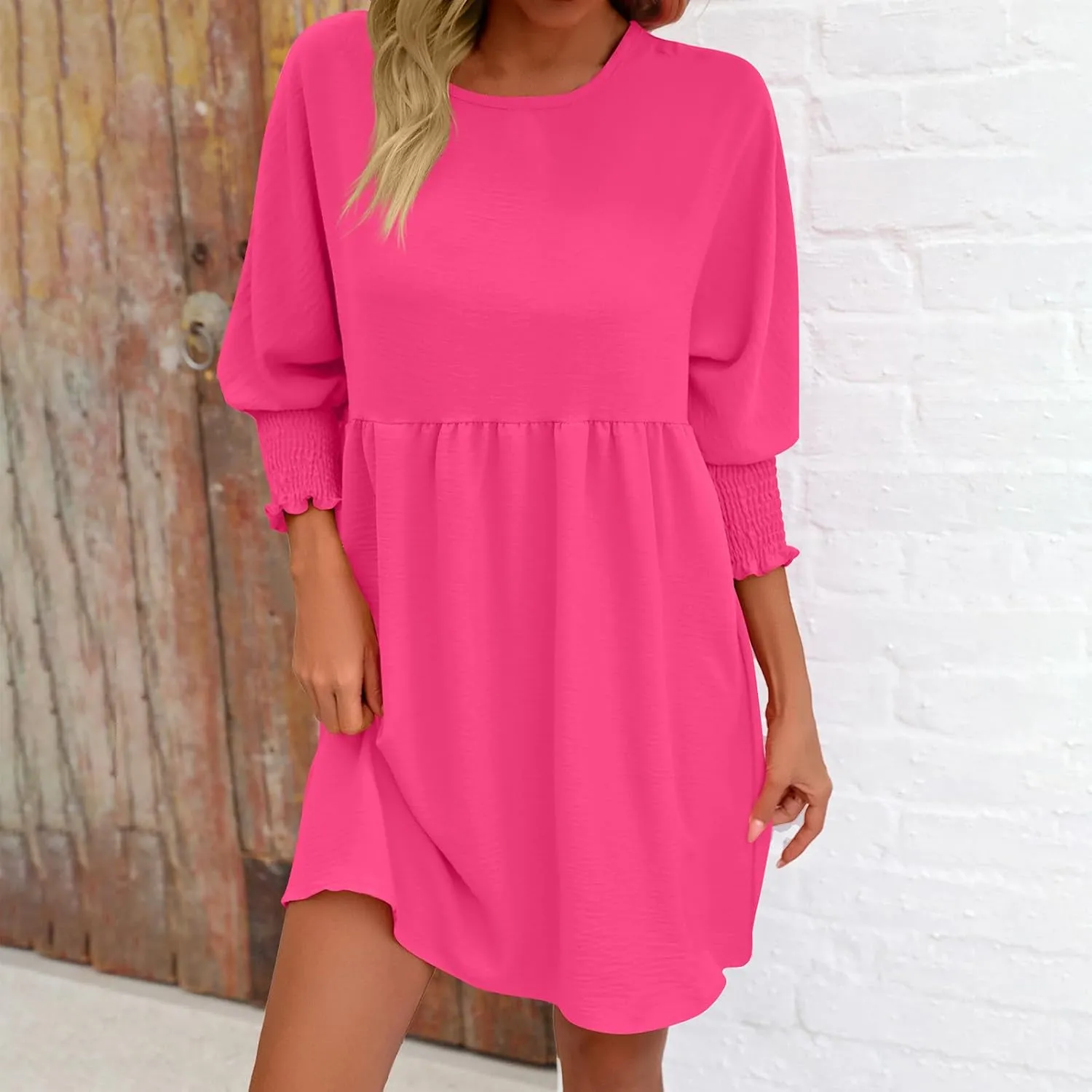 Firzero Summer Dresses for Women 2024 Sexy Skew Collar Sleeveless Sundress Casual Loose Fit Beach Dress Tank Dress