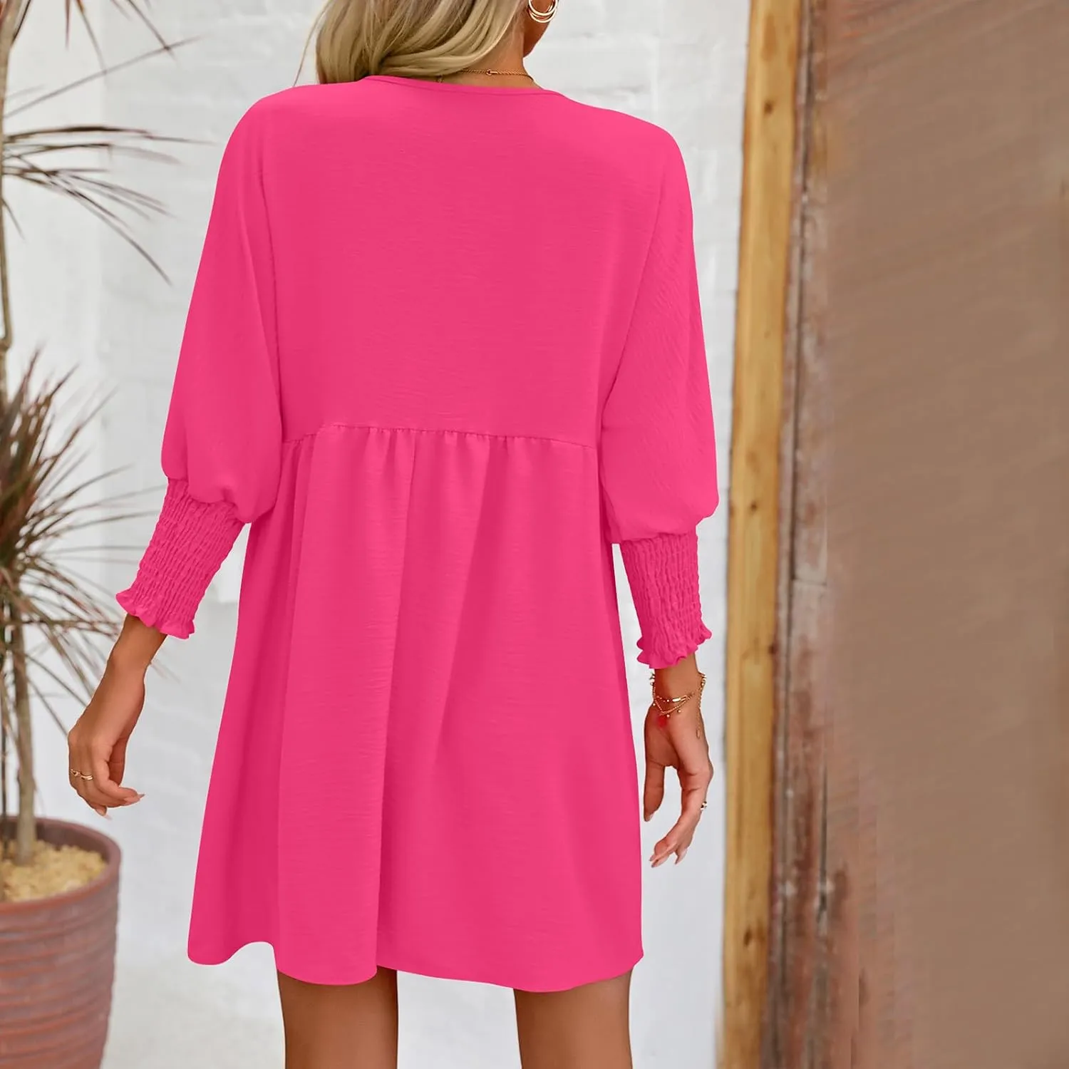 Firzero Summer Dresses for Women 2024 Sexy Skew Collar Sleeveless Sundress Casual Loose Fit Beach Dress Tank Dress