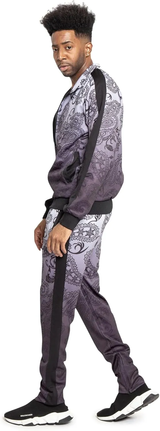 G-Style USA Men's Various Pattern Tracksuit Sets