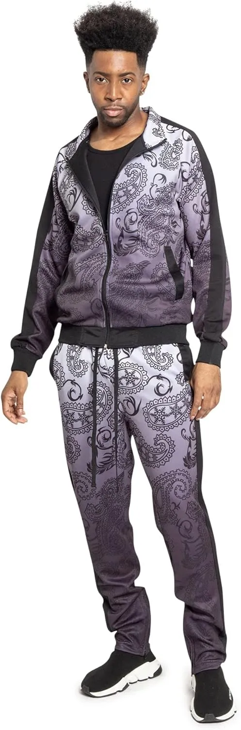G-Style USA Men's Various Pattern Tracksuit Sets