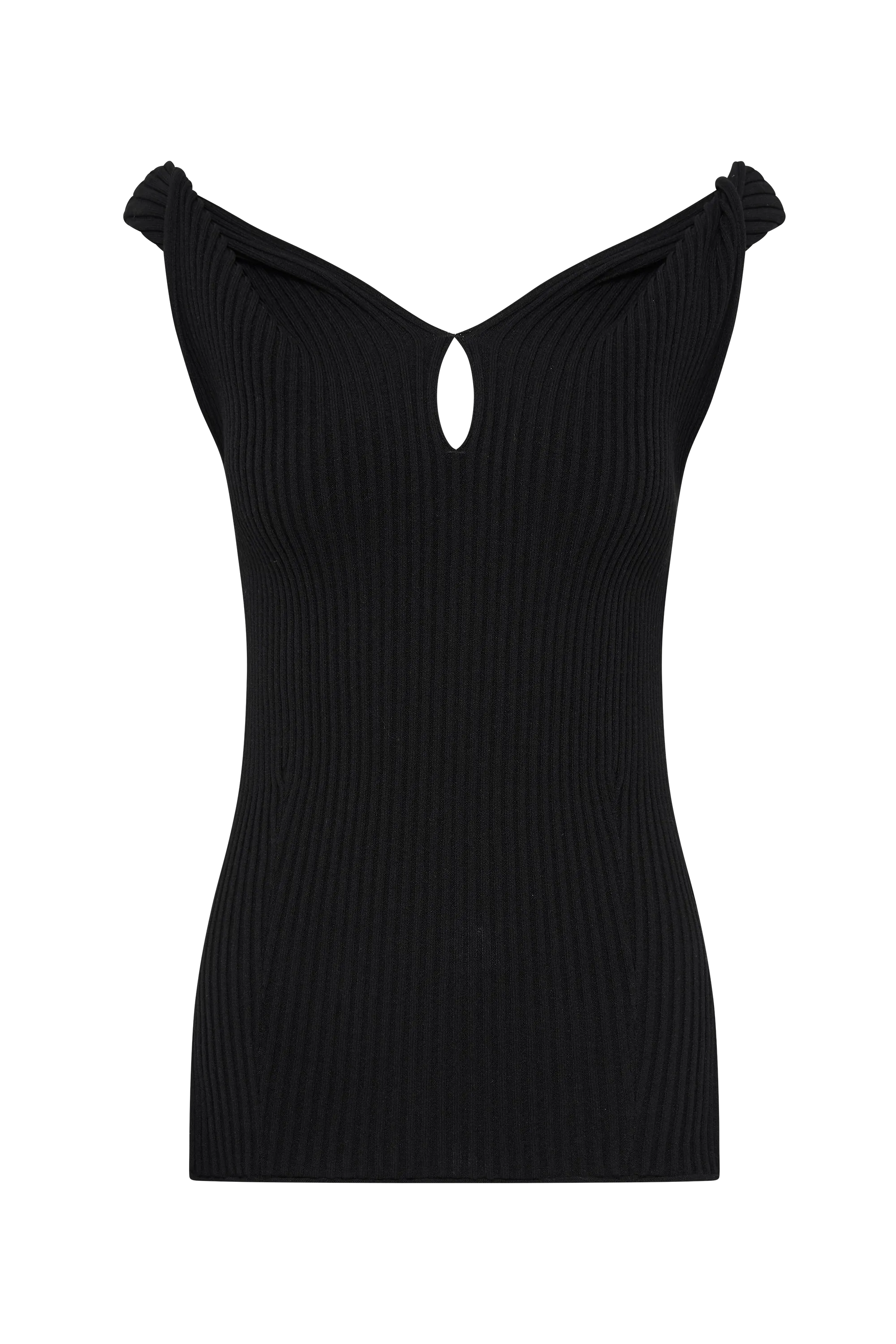 Heidi Knit Top Black