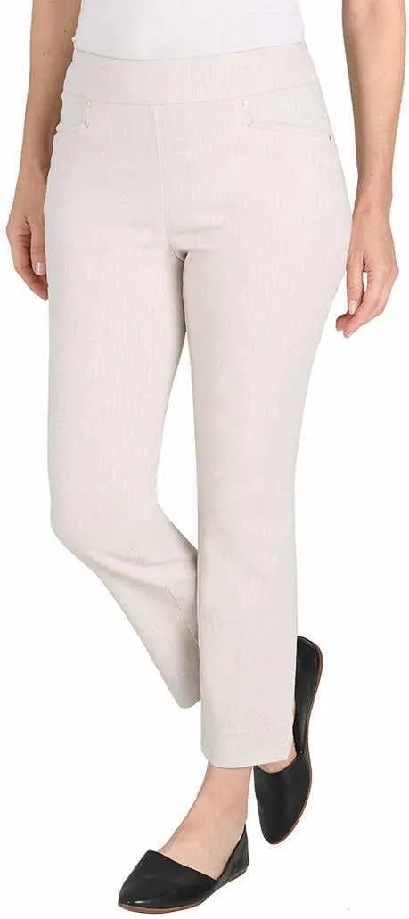 Hilary Radley Women Mid-Rise Stretch Pull-On Ankle Pant