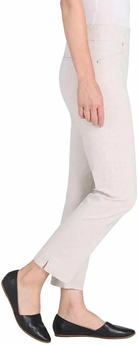 Hilary Radley Women Mid-Rise Stretch Pull-On Ankle Pant