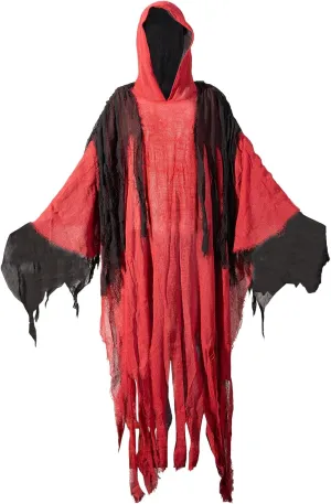 Horrible Cloak with Hood Men Women Haunted Wizard Cloak Cosplay Halloween Costumes Hooded Cape
