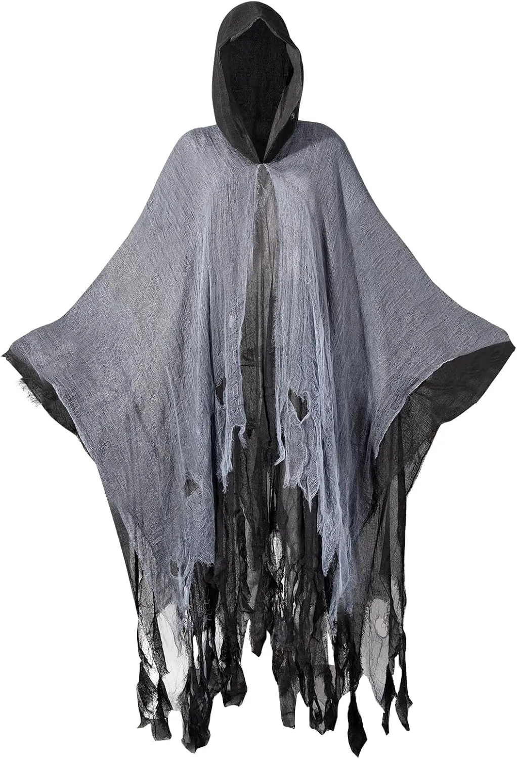 Horrible Cloak with Hood Men Women Haunted Wizard Cloak Cosplay Halloween Costumes Hooded Cape