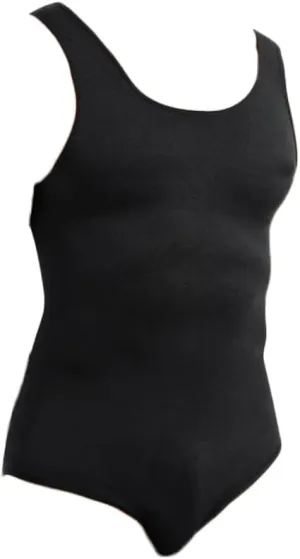 HSQSMWJ Mens Shapewear Tummy Control Compression Slimming Bodysuit Sleeveless Undershirts