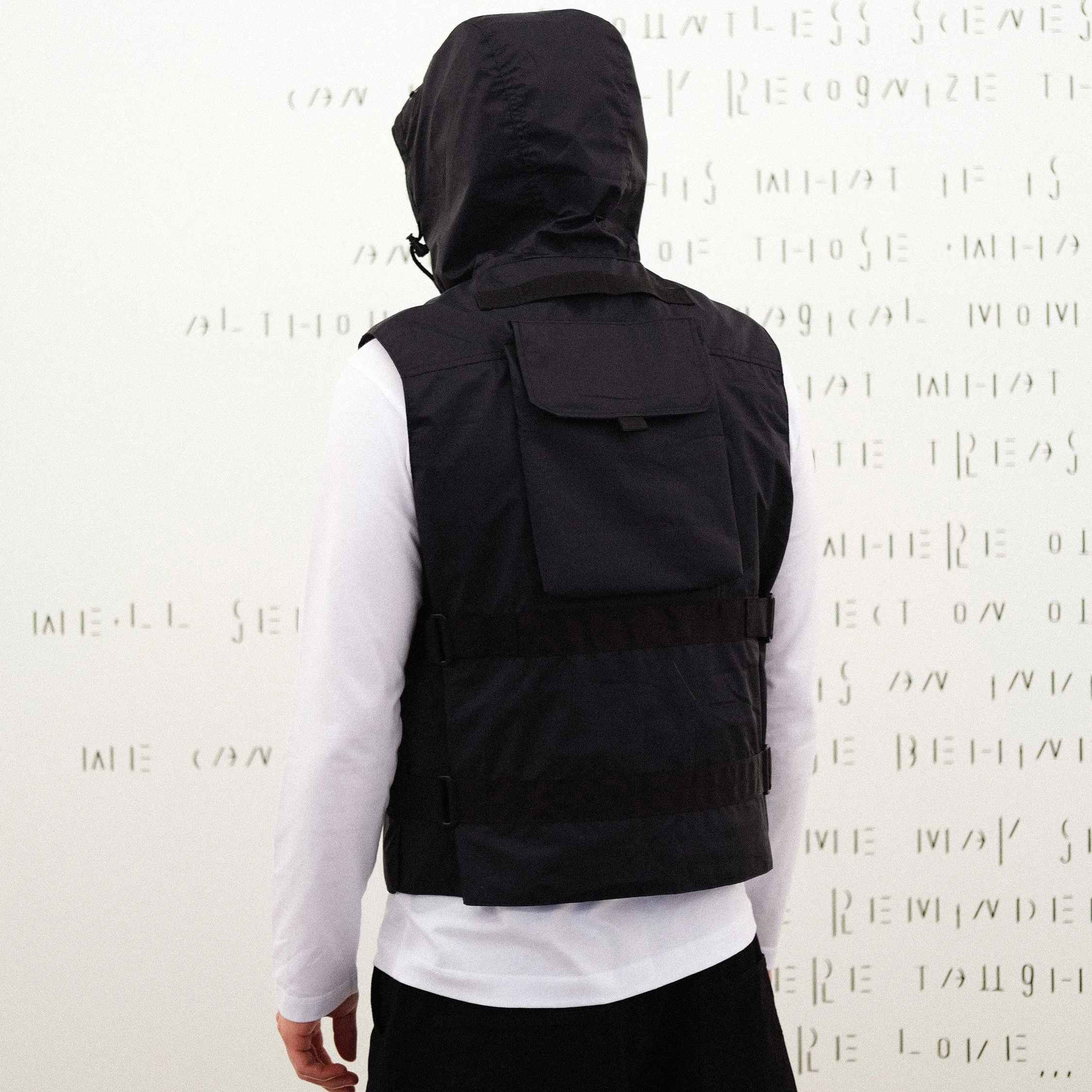 Junya Watanabe MAN x C.P. Company Nylon Vest Black