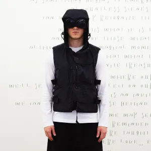 Junya Watanabe MAN x C.P. Company Nylon Vest Black