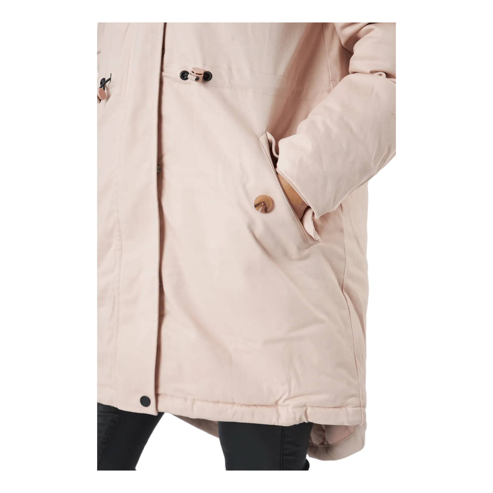 M-kelsey Sherpa Parka Cameo Rose