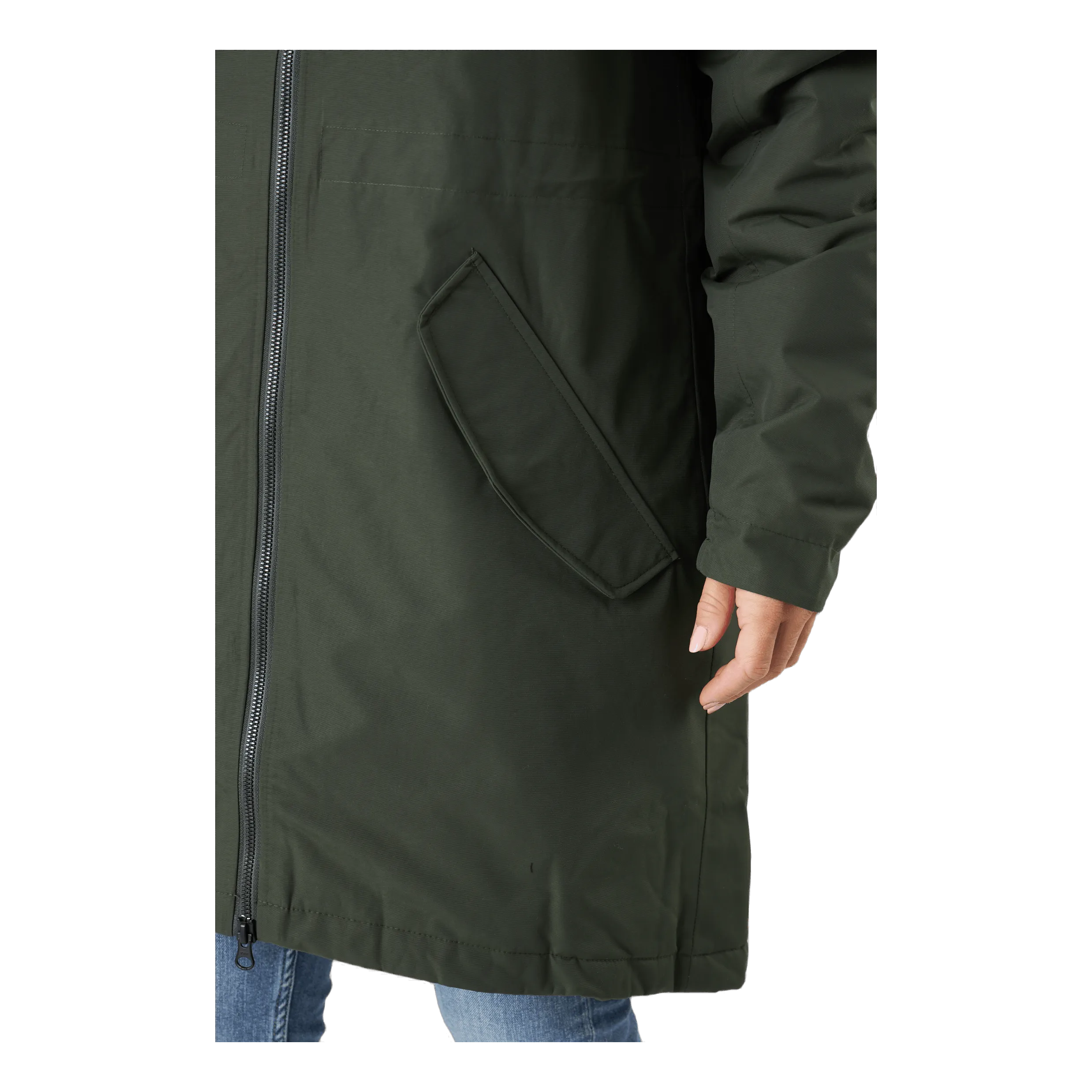 Marta-lisa Wns Parka Green