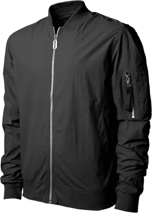 Mens MA-1 Flight Bomber Jacket Active Casual Military Outwear