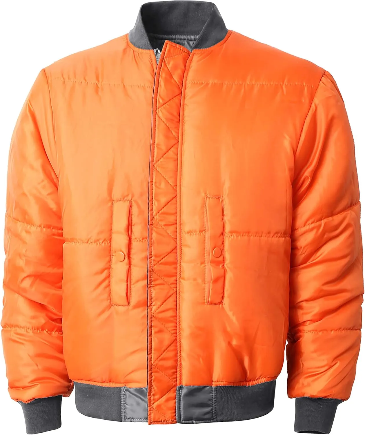 Mens MA-1 Flight Bomber Jacket Active Casual Military Outwear