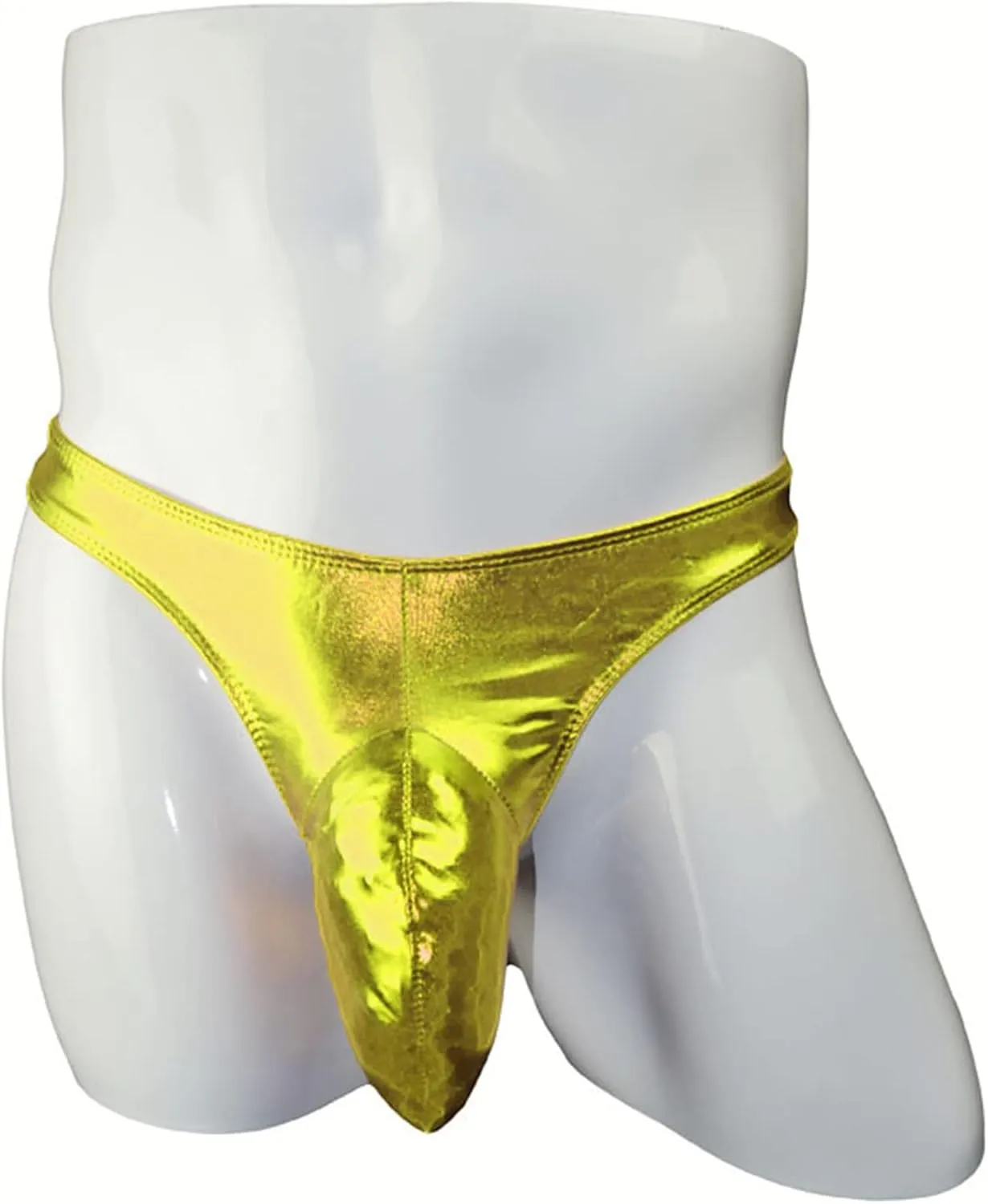 Mens Thongs Leather Underwear Sexy Low Rise Jockstrap Bikini Briefs Long Bulge Pouch Elephant Nose Underwear For Men