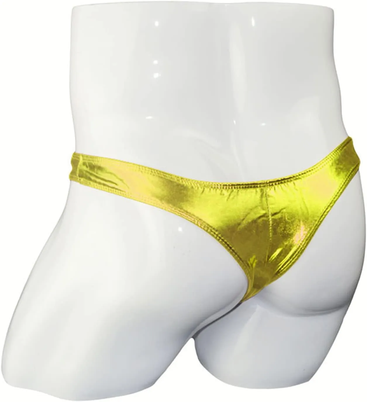 Mens Thongs Leather Underwear Sexy Low Rise Jockstrap Bikini Briefs Long Bulge Pouch Elephant Nose Underwear For Men