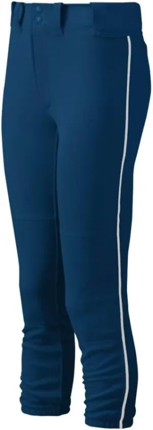 Mizuno Adult Women's Belted Piped Fastpitch Softball Pant