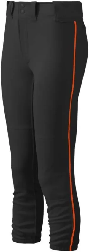 Mizuno Adult Women's Belted Piped Fastpitch Softball Pant