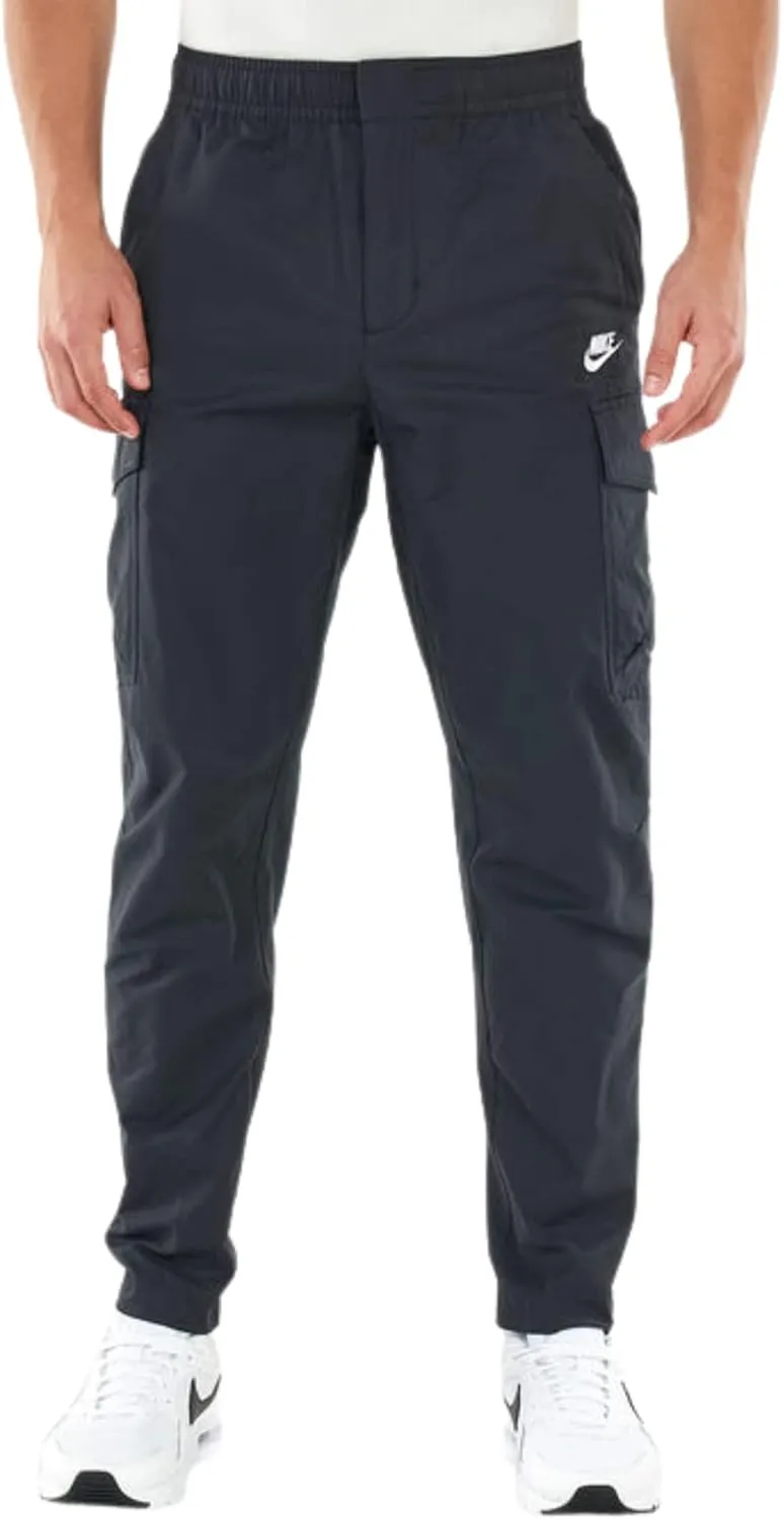 Nike Sportswear Tech Essentials Men's Unlined Commuter Pants (XX-Large, Light Smoke Grey/Black)