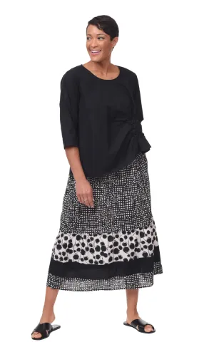 Olga Womens Top in Black