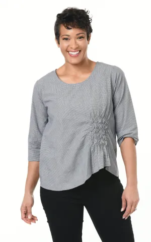 Olga Womens Top in Camden Check
