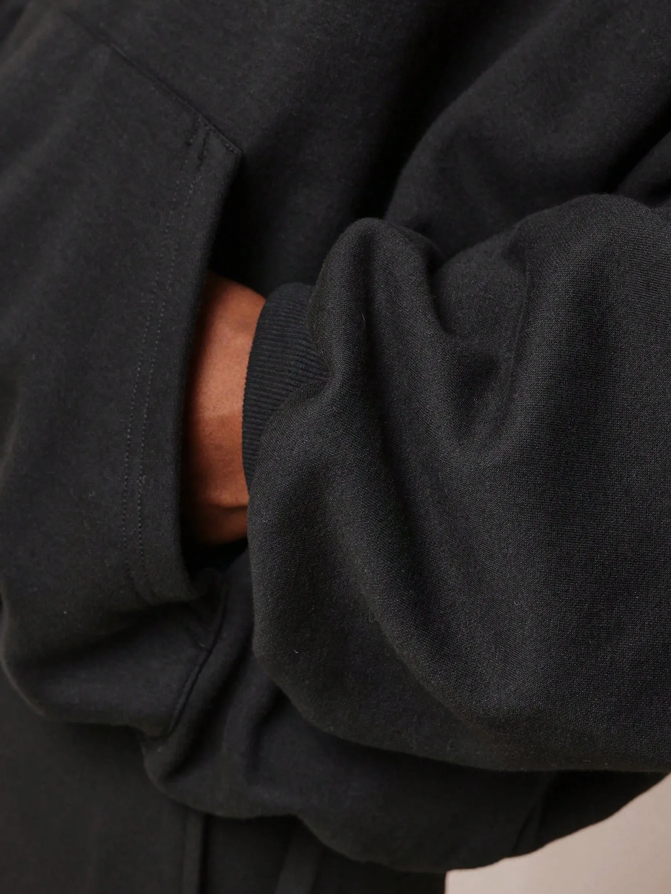 Oversized Funnel Neck Super Premium Heavyweight Essential Hoodie