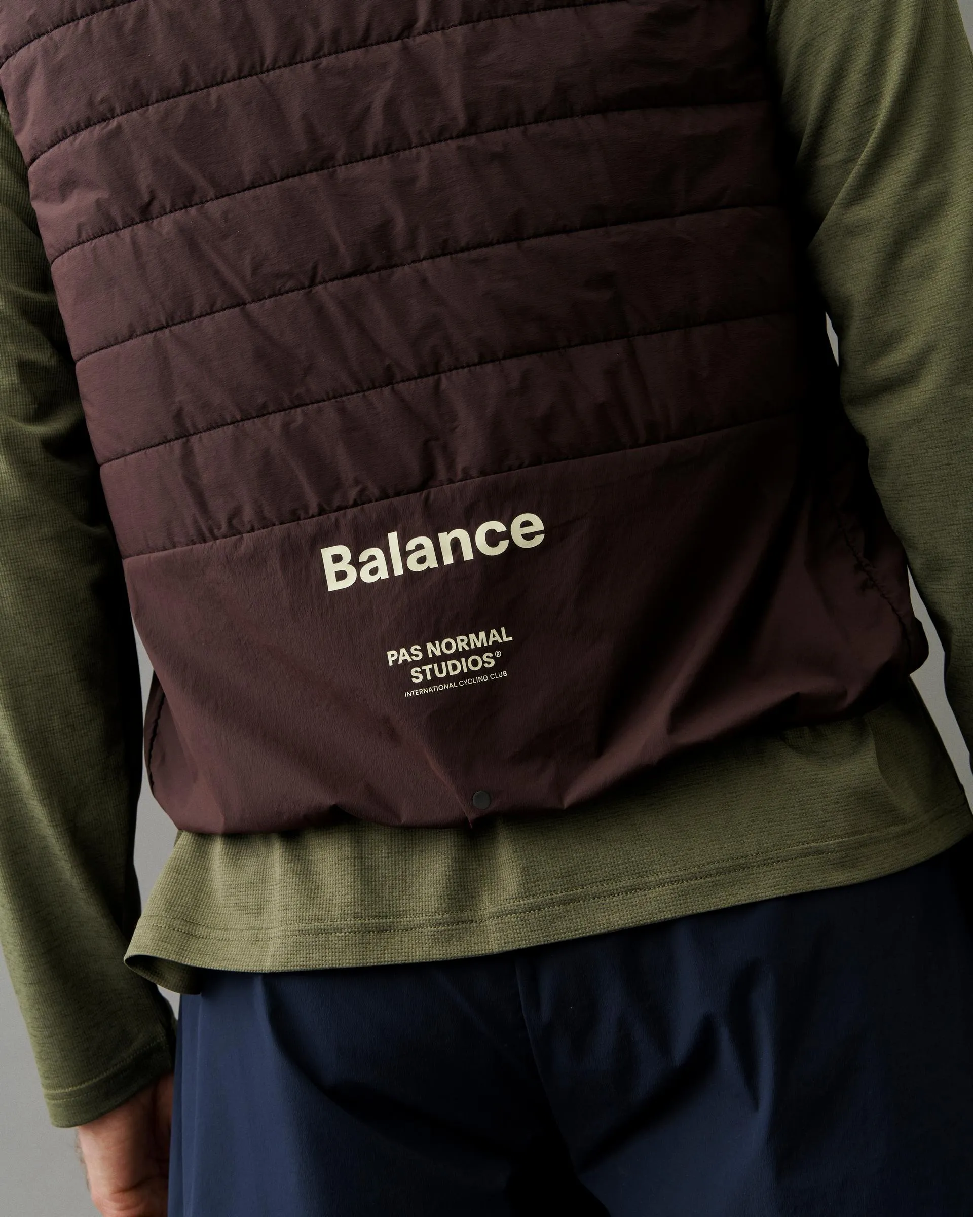 PNS Balance Insulated Vest Dark Red