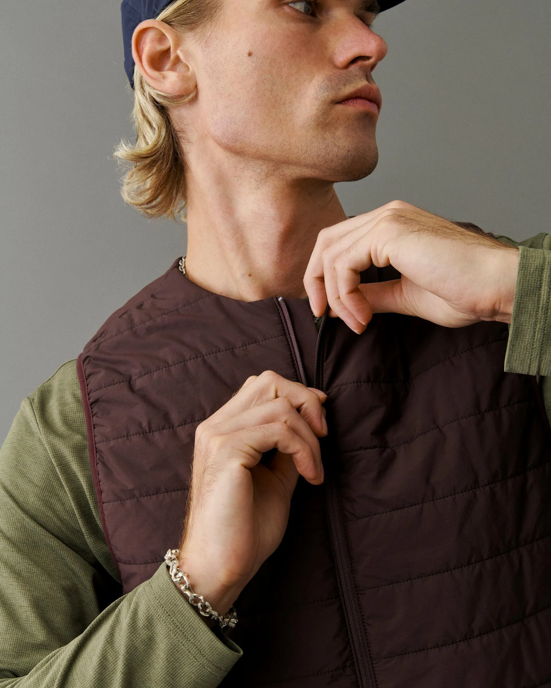 PNS Balance Insulated Vest Dark Red