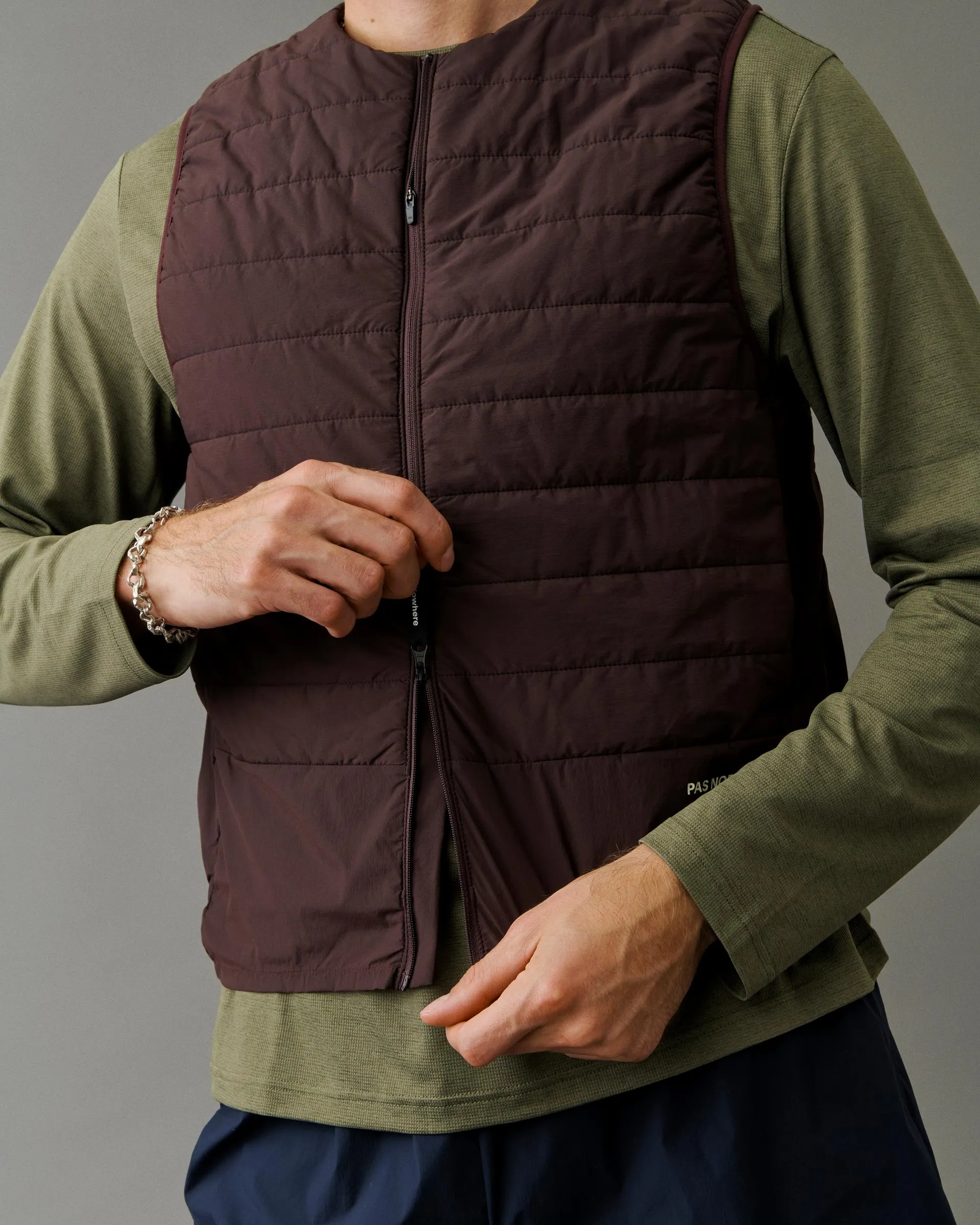 PNS Balance Insulated Vest Dark Red