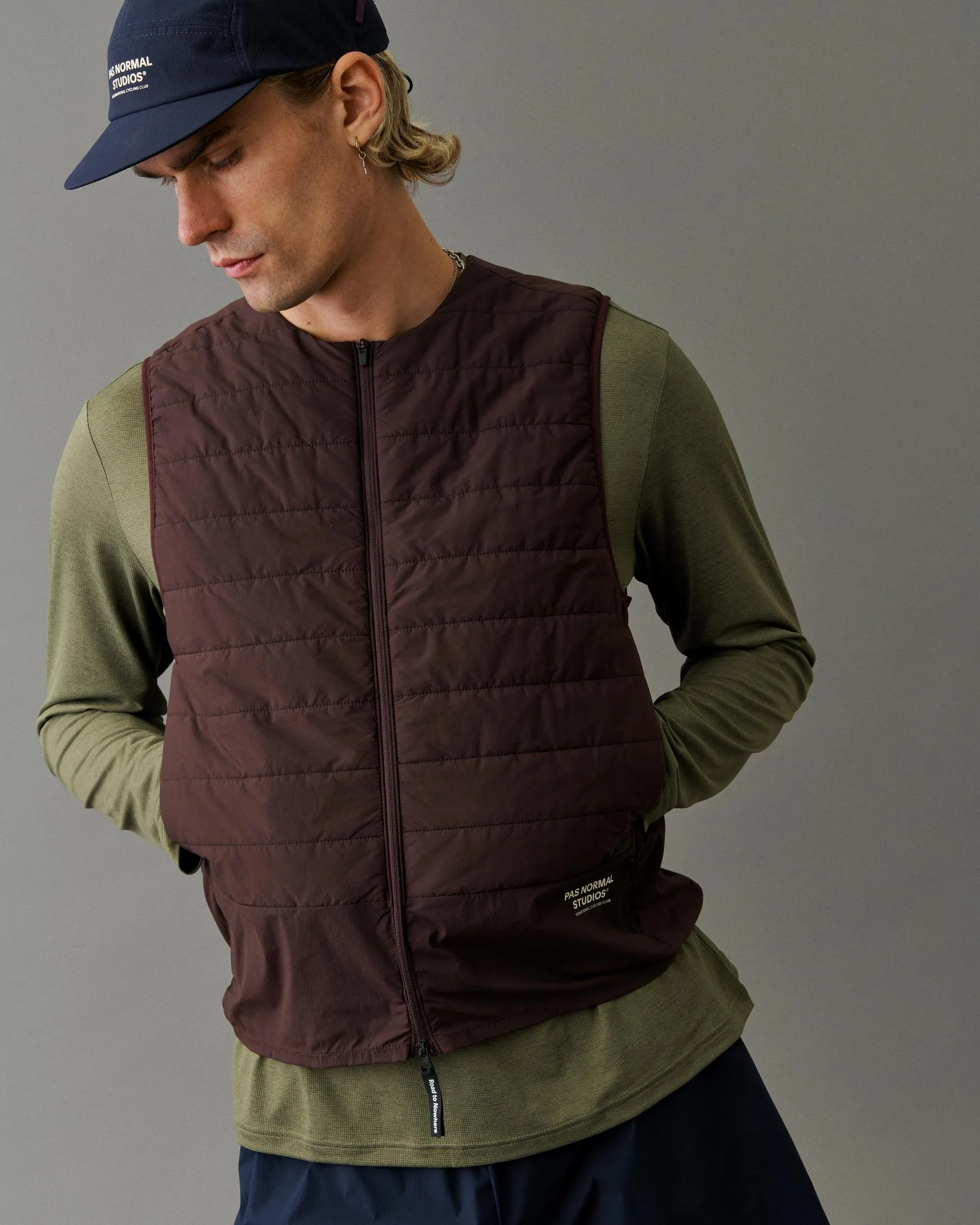 PNS Balance Insulated Vest Dark Red