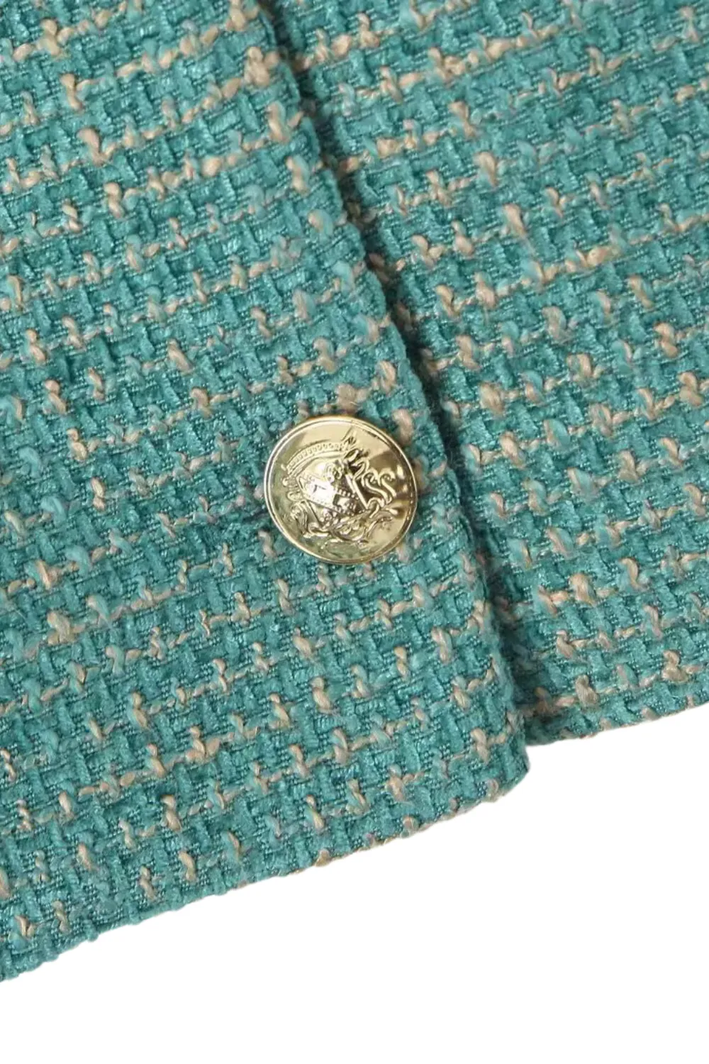 'Victoria' Tweed Suit Jacket & Skirt Set