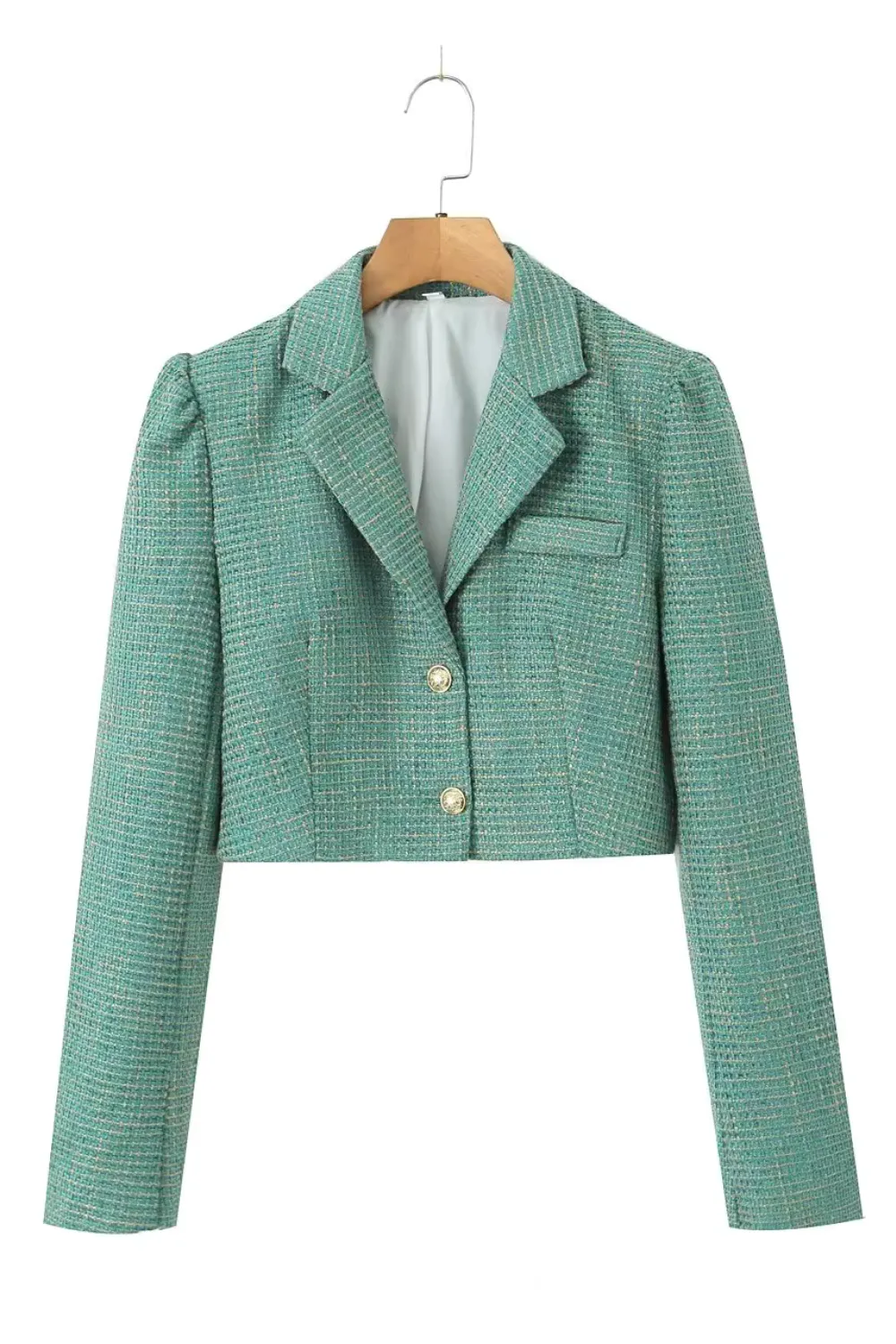 'Victoria' Tweed Suit Jacket & Skirt Set