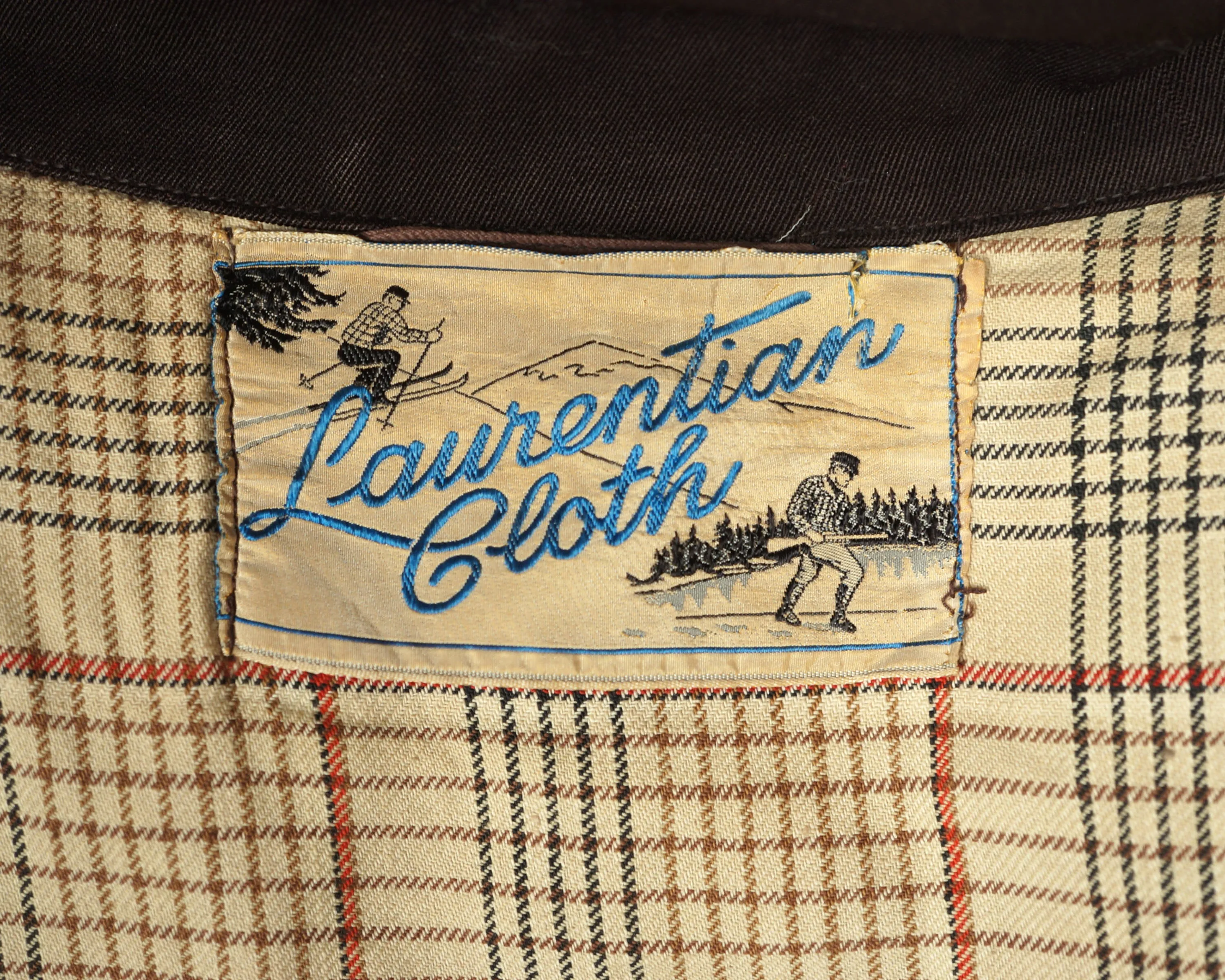 Vintage 1930s Ski Suit Laurentian Cloth Canadian Skiing Mens Size M