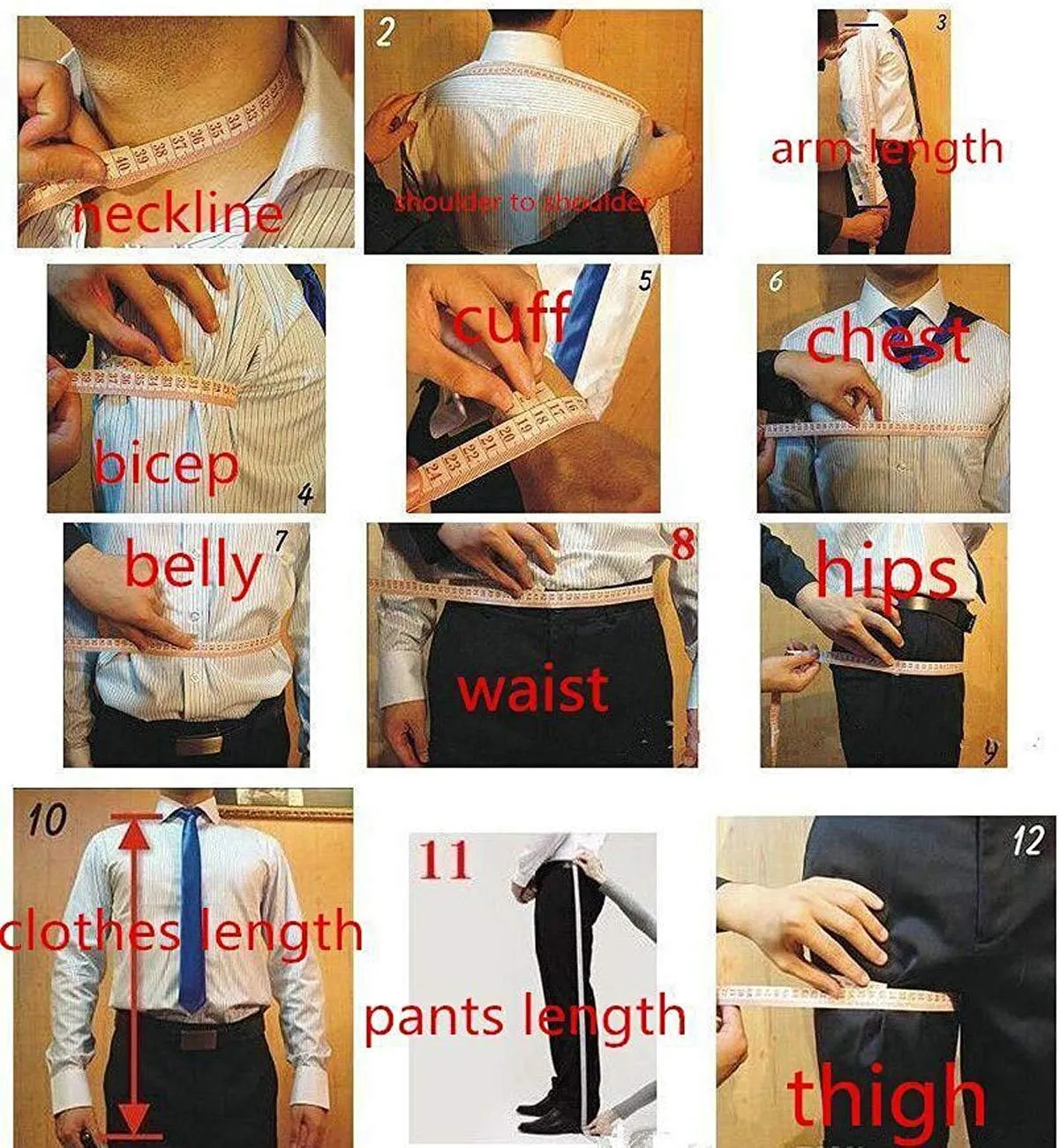 Wemaliyzd Men's Slim Fit 3 Pieces Pinstripe Thicken Suit 4 Buttons Vest Separate Pants
