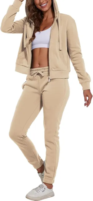 Womens 2 Piece Set Casual Tracksuits Athletic Jogging Sweat Suits Outfits for Women