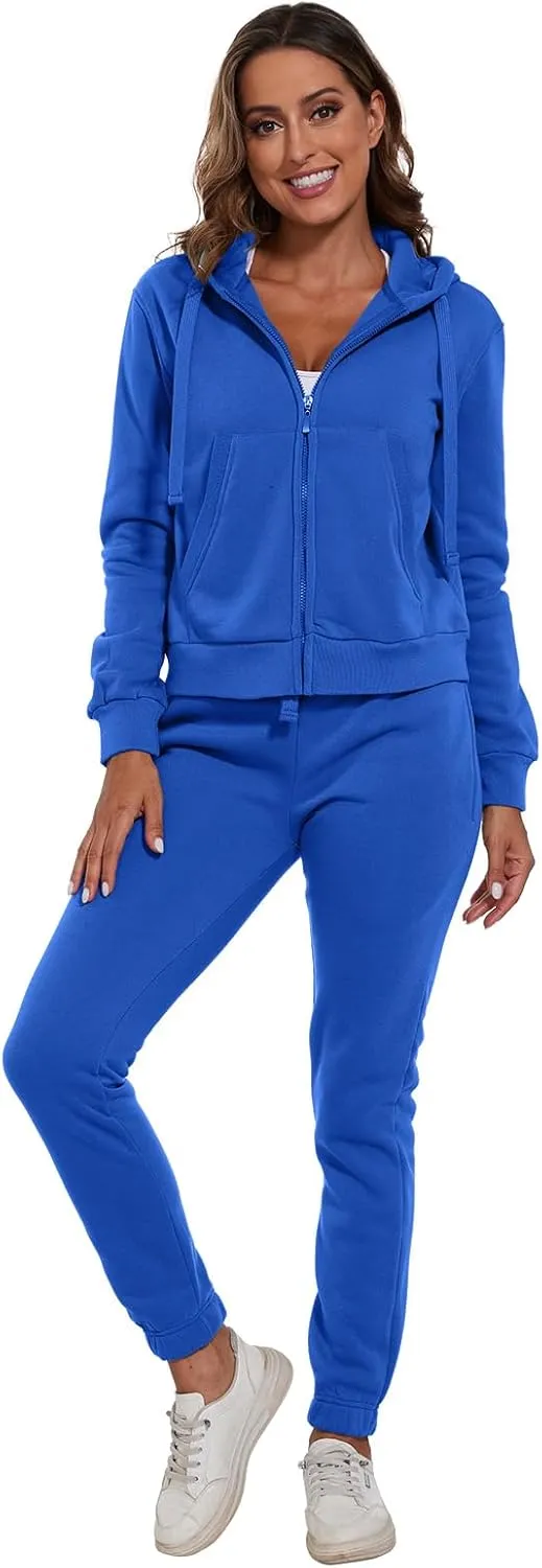 Womens 2 Piece Set Casual Tracksuits Athletic Jogging Sweat Suits Outfits for Women