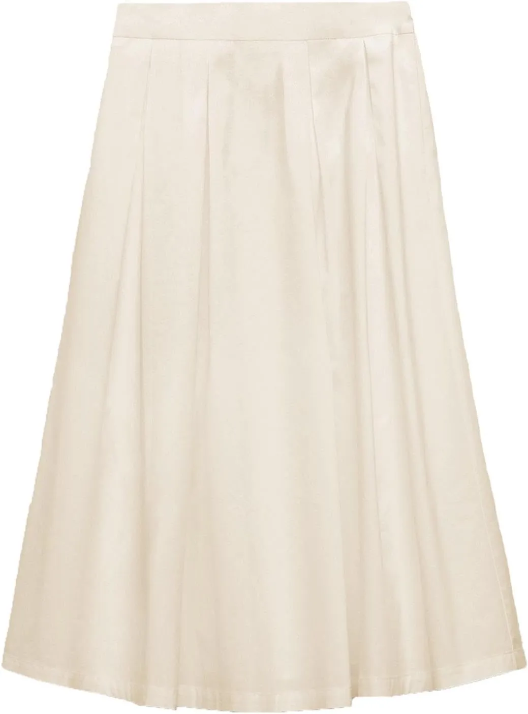 Women's A-Line Pleated High Waist Maxi Skirt Flowy Swing Elegant Dressy Casual Work Long Skirts