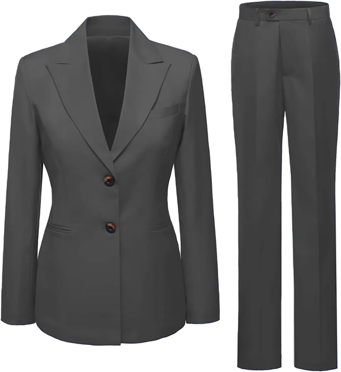 Women's Suiting Work Suit for Office Pant Suits for Women Dressy Pantsuit Women Suits 2 Piece Set Business