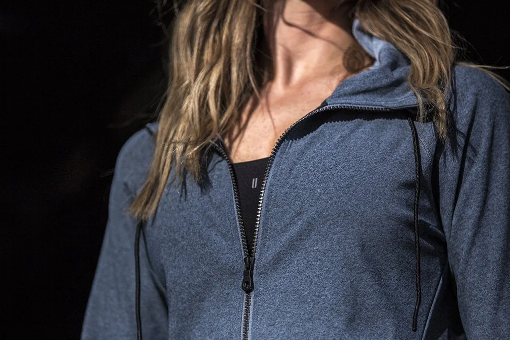 WOMEN'S ZIP-UP HOODIE