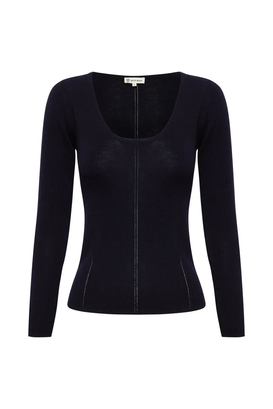 Wool Skivvy Black